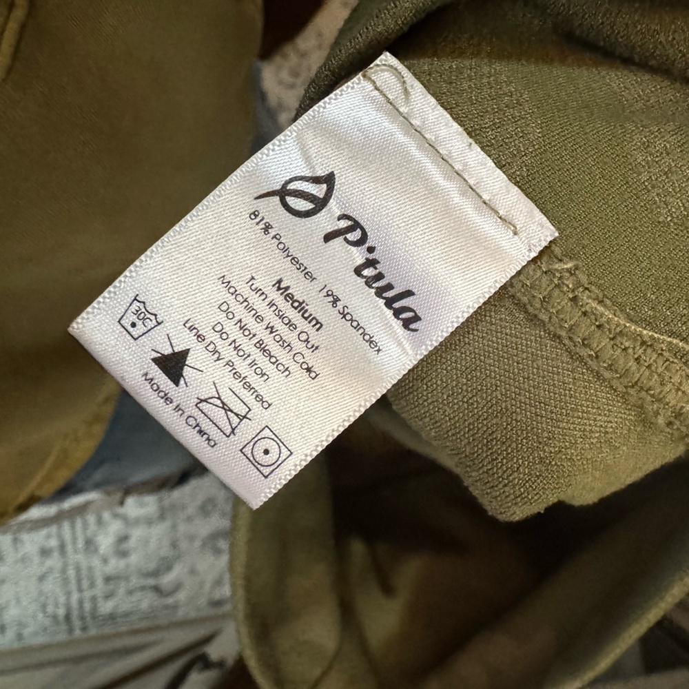 P'tula Olive Green Camo Leggings - Picture 3 of 3